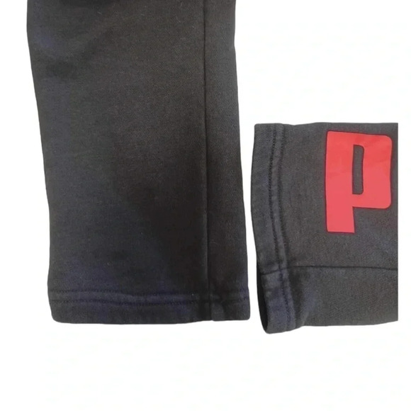 Puma Jogging  Sweat Pants Black Size Large - Picture 4 of 8